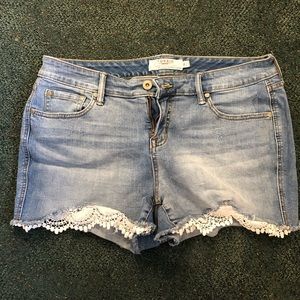 Torrid Lace Pocket Shorts